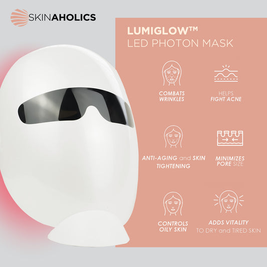 LumiGlow™️ LED Photon Mask | LED Face Mask